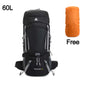 75L Camping Backpack Hiking Bag Sport Outdoor Bags with Rain Cover Travel Climbing Mountaineering Trekking Camping Bag XA726WA