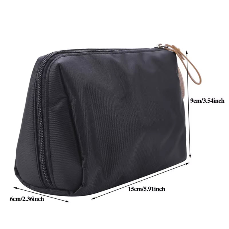 1PC Portable Women Makeup Bag Cosmetic Bag Coin Pouch Storage Bag Mini Lipstick Bag Small Bag Toiletry Bag Organizer Case