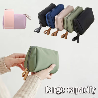 1PC Portable Women Makeup Bag Cosmetic Bag Coin Pouch Storage Bag Mini Lipstick Bag Small Bag Toiletry Bag Organizer Case