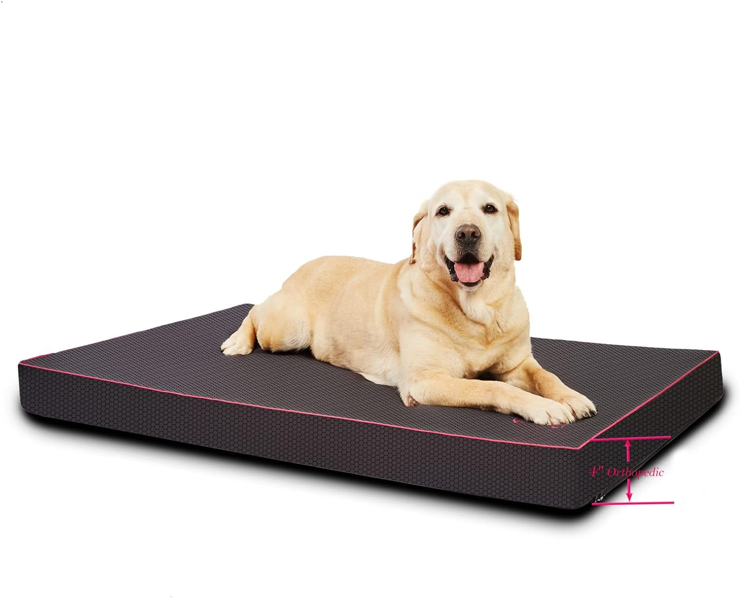 Dog Beds for Medium Dogs, Orthopedic Dog Bed for Memory Foam with Removable Washable Cover Waterproof Pet Bed